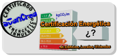 kgCO2/m2  año ¿? Certificación Energética     de Edificios, Locales, Viviendas       E N E R G É T I C O           I N M U E B L E S CERTIFICADO